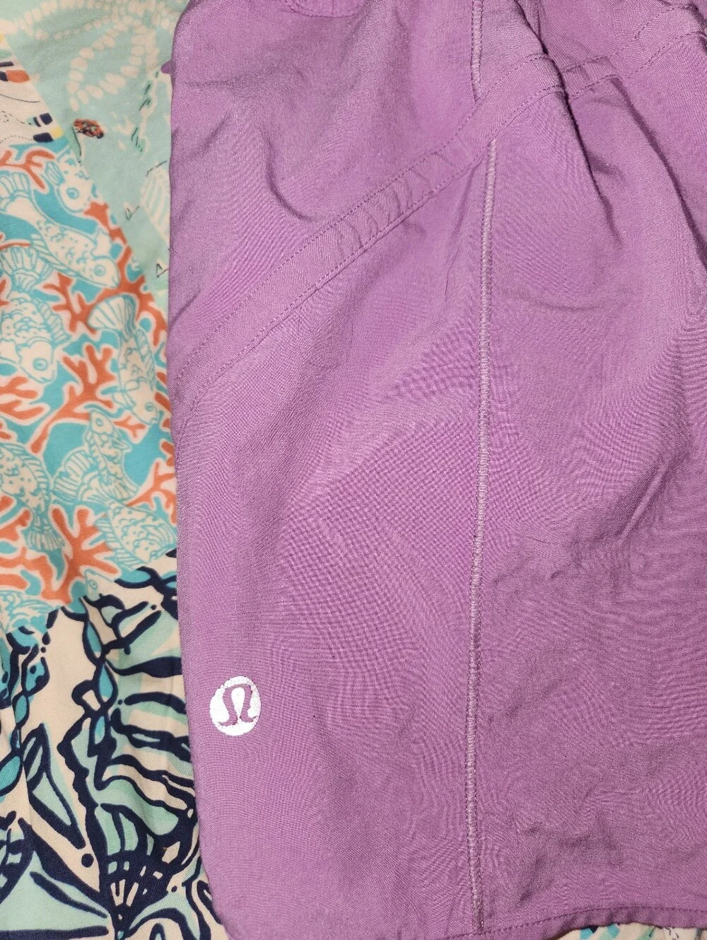 lululemon athletica Lavender Athletic Shorts
